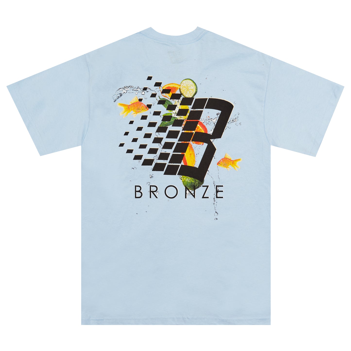 Bronze - Citrus Logo Tee Powder Blue