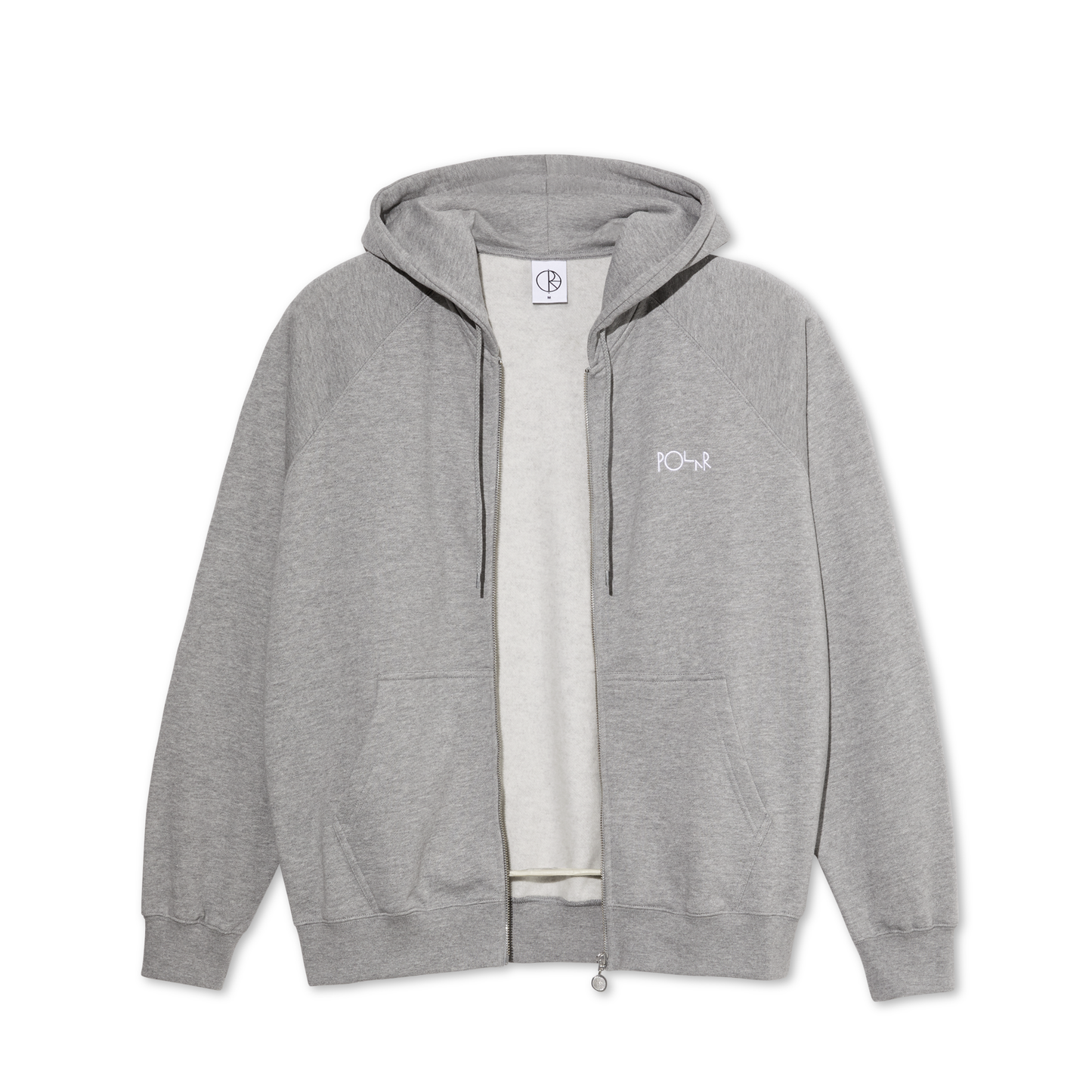 Polar - Default Zip Hoodie Heather Gray