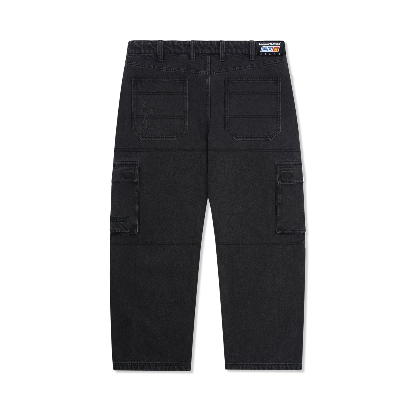 Cash Only - Aleka Cargo Jeans Black