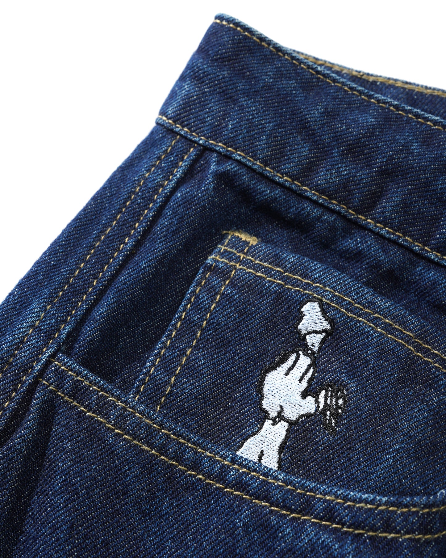 Cash Only - Aleka Denim Jeans Raw Indigo