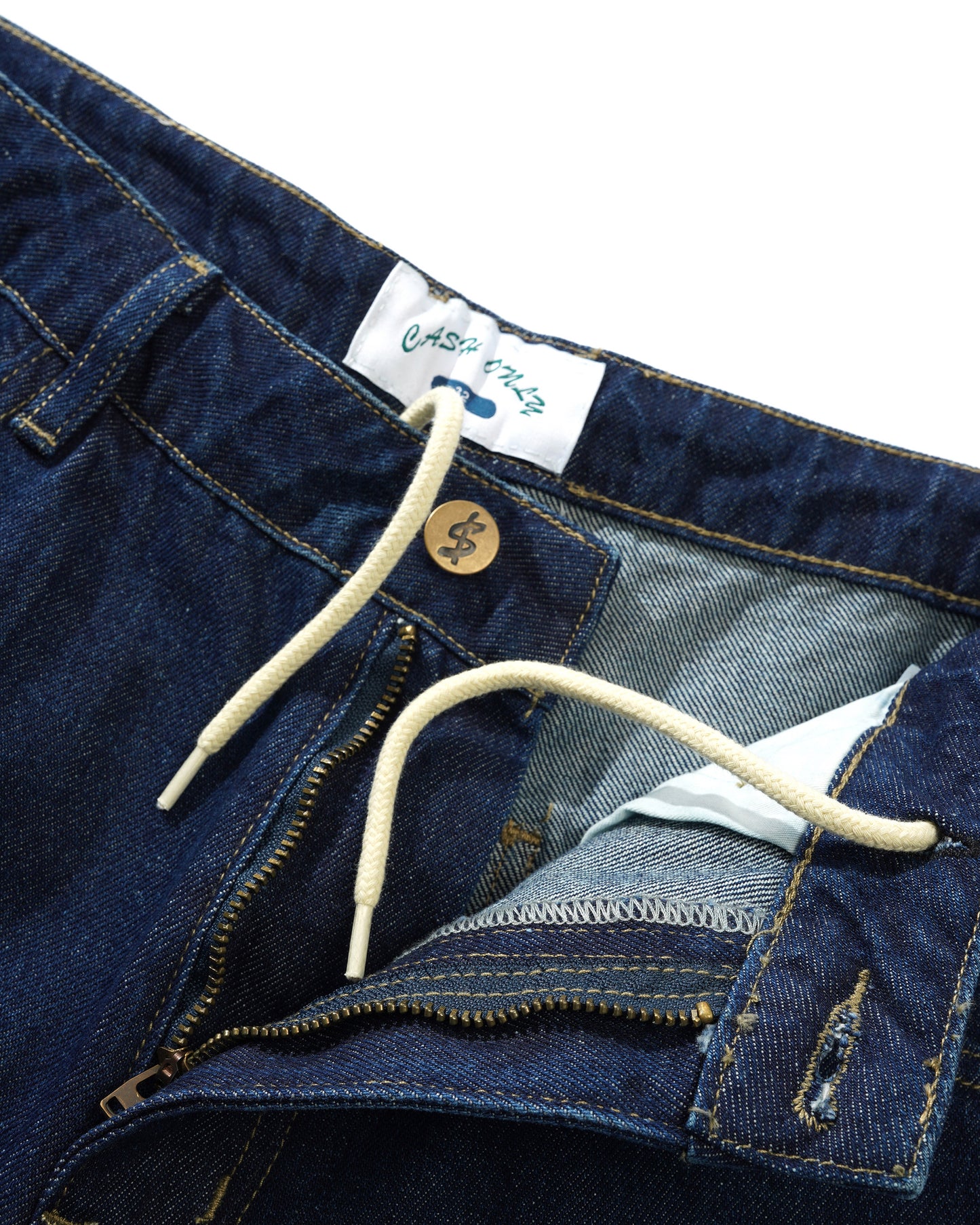 Cash Only - Aleka Denim Jeans Raw Indigo