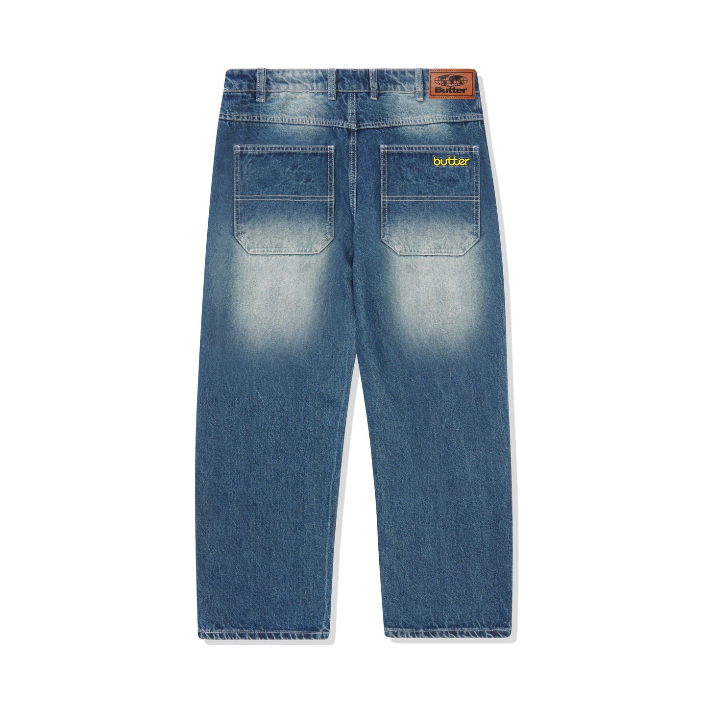 Butter Goods - Alpine Denim Jeans Distressed Faded Blue