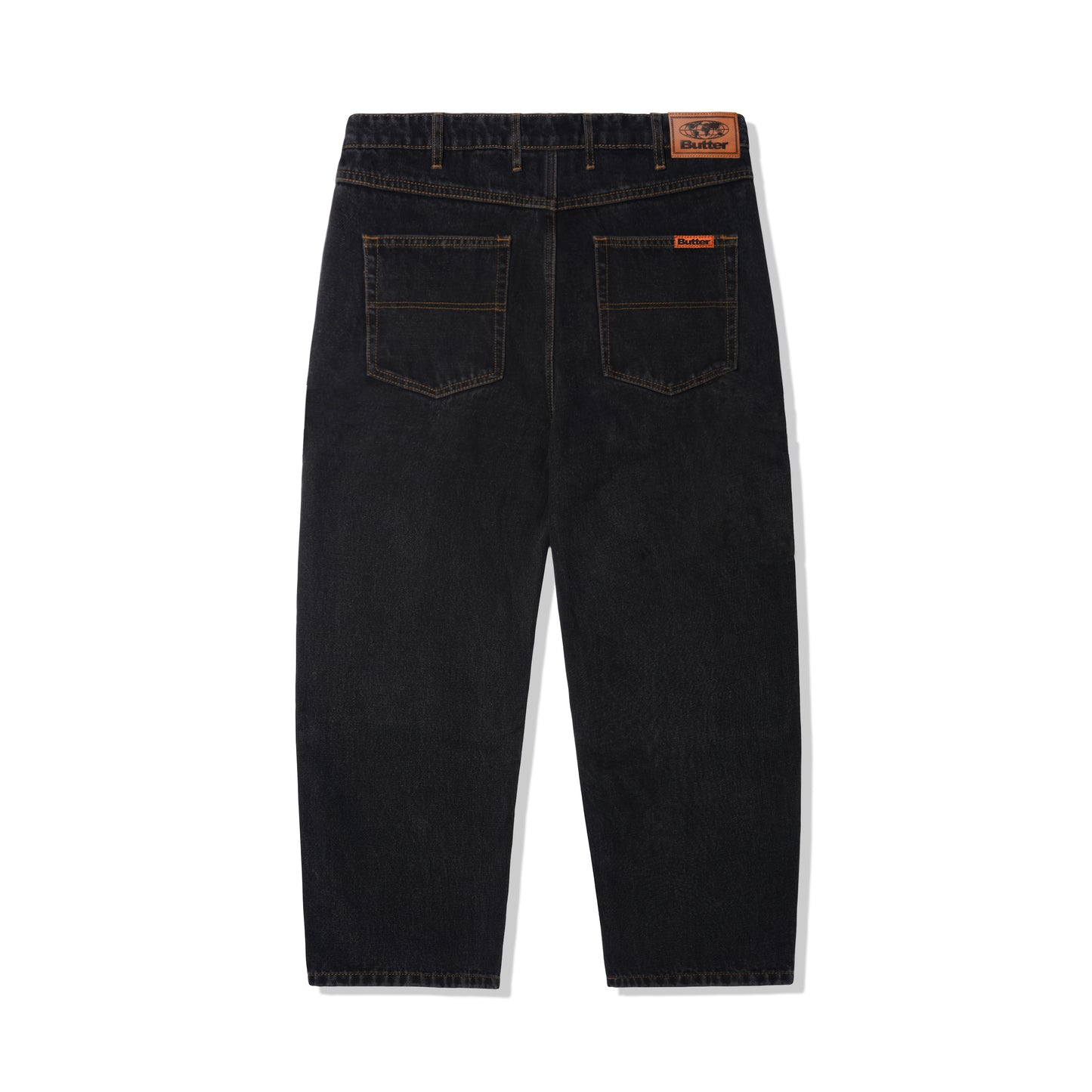 Butter Goods - Baggy Denim Jeans Washed Black