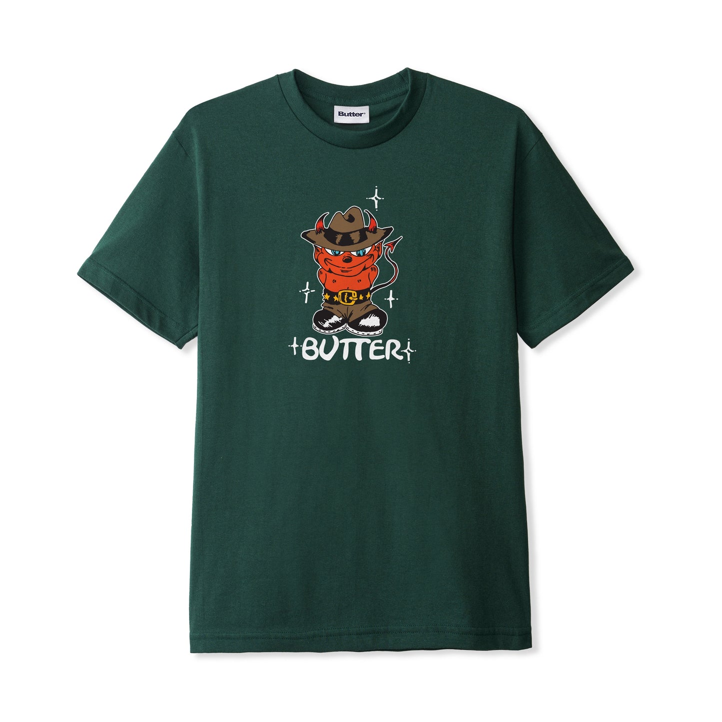 Butter Goods - Devil Tee Dark Forest