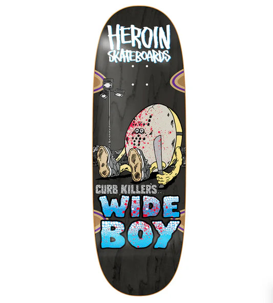 Heroin Skateboards - Curb Killer Wide Boy 10.75"