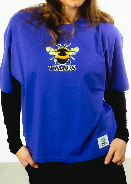 Times Goods - Bee Tee Boxy Fit Purple