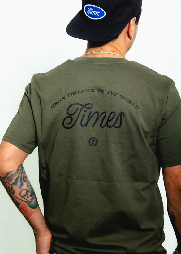 Times Goods - Gas Tee Khaki