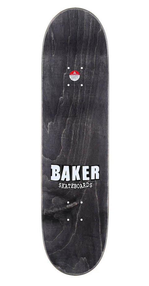 Baker - Brand Logo White 8.25”