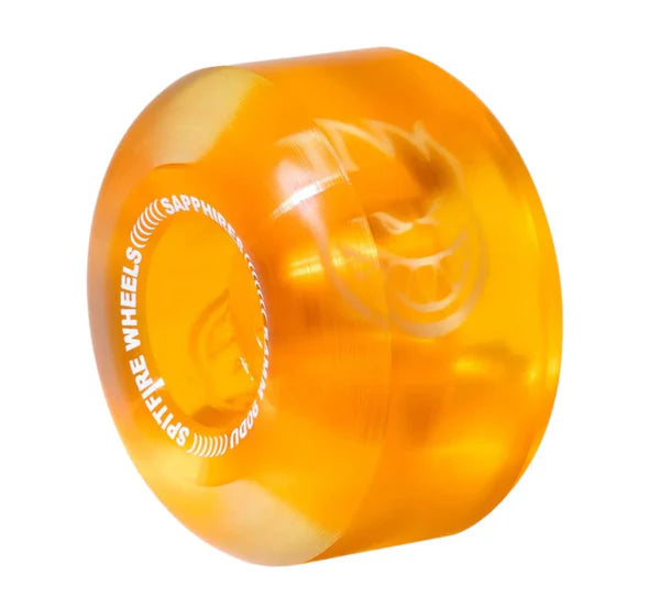 Spitfire - Sapphire 90A Clear/Orange 54mm