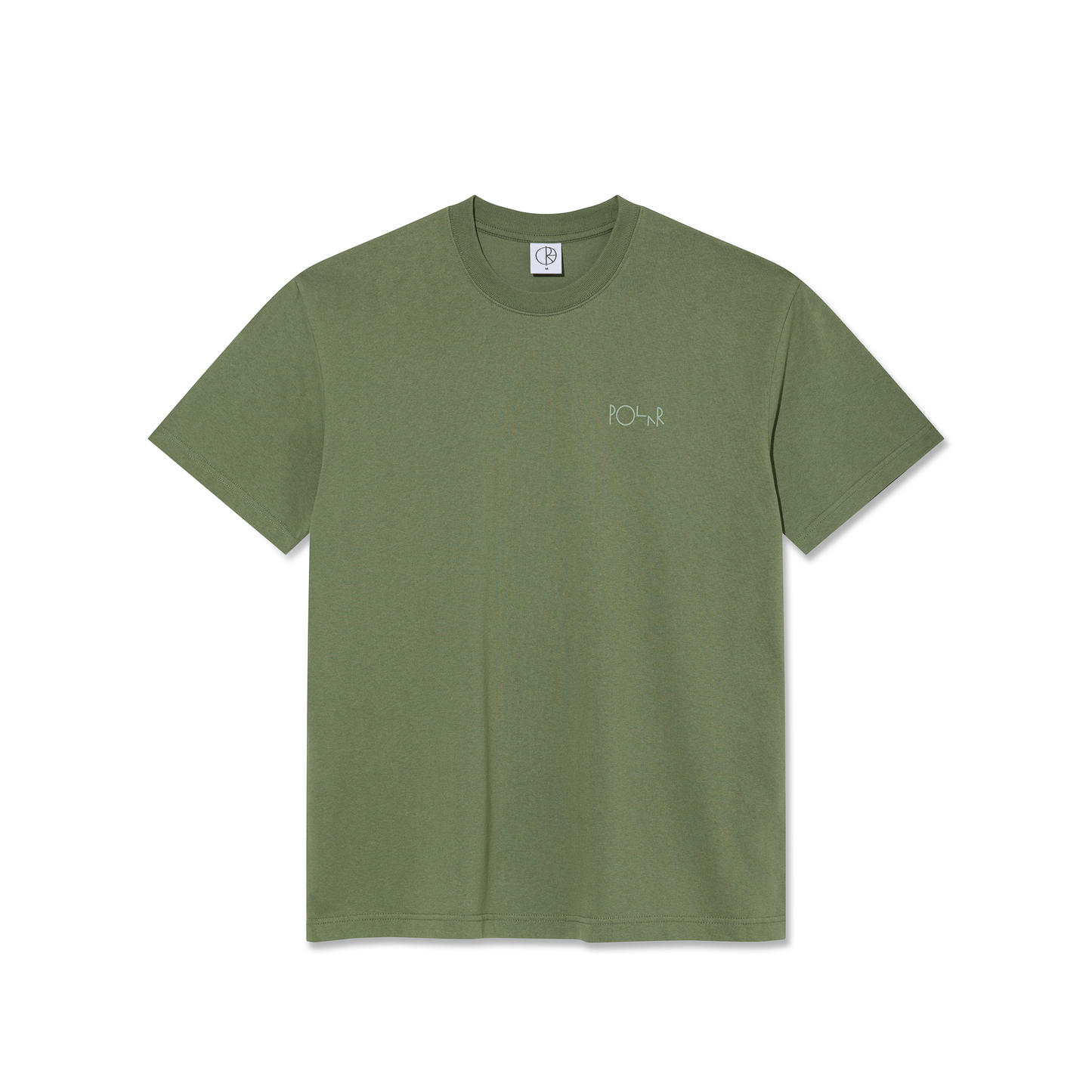 Polar - Contrast Tee Stroke Logo Moss Green