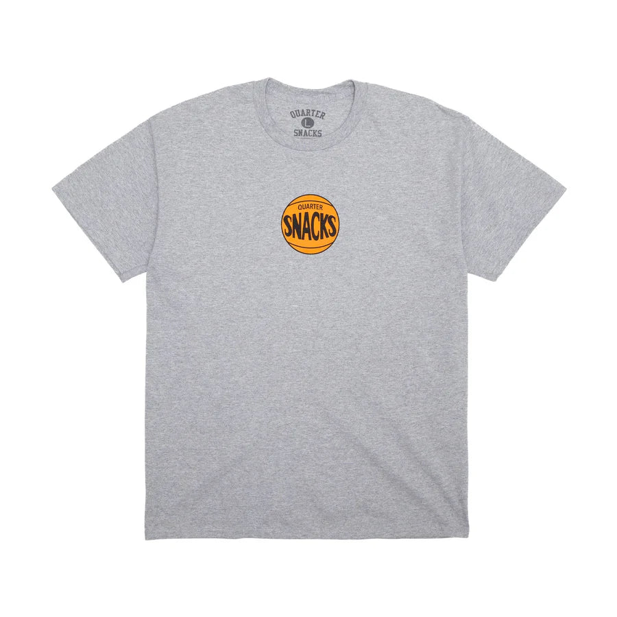 Quartersnacks - Basketball Tee Heather Grey