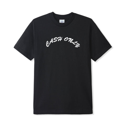 Cash Only - Stencil Logo Tee