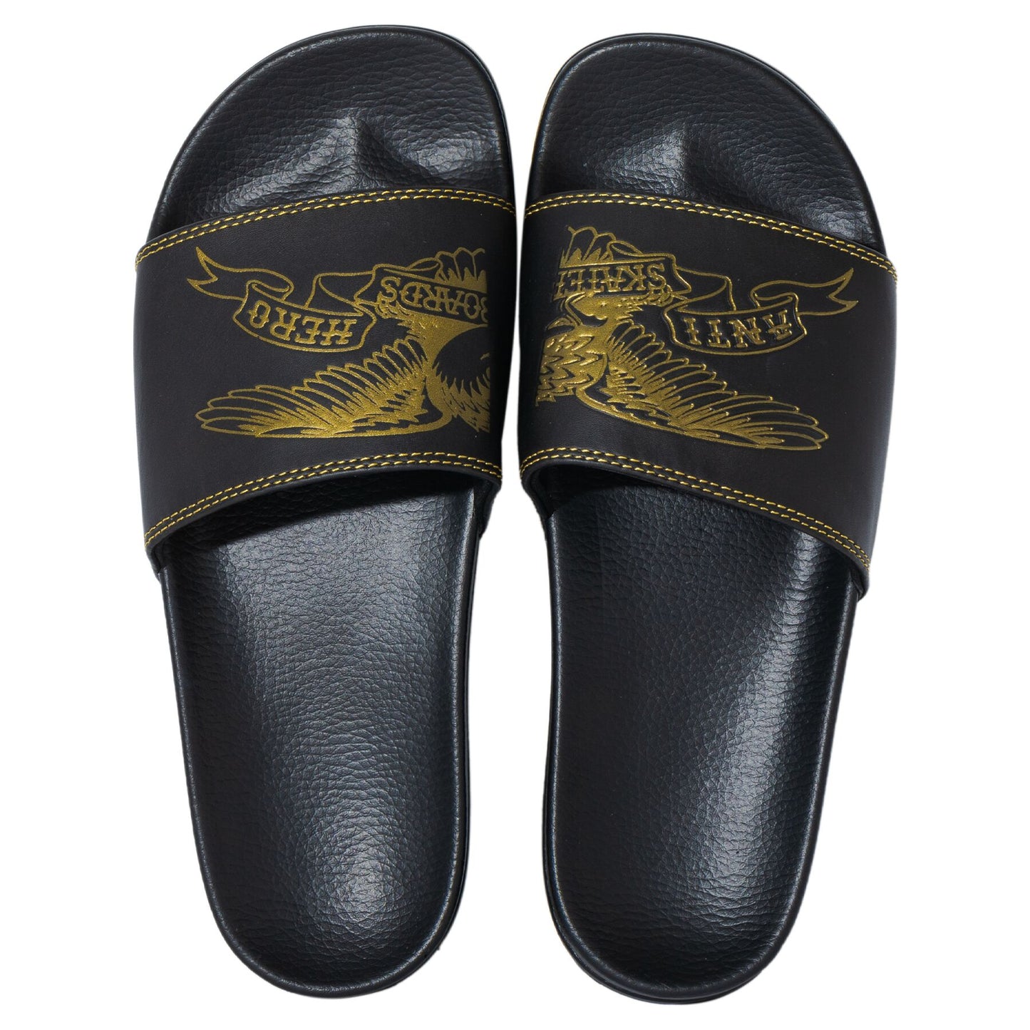 Antihero - Eagle Slide Sandals Black/Gold