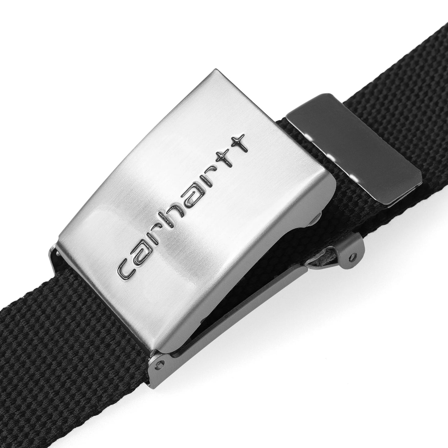 Carhartt - Clip Belt Chrome Black