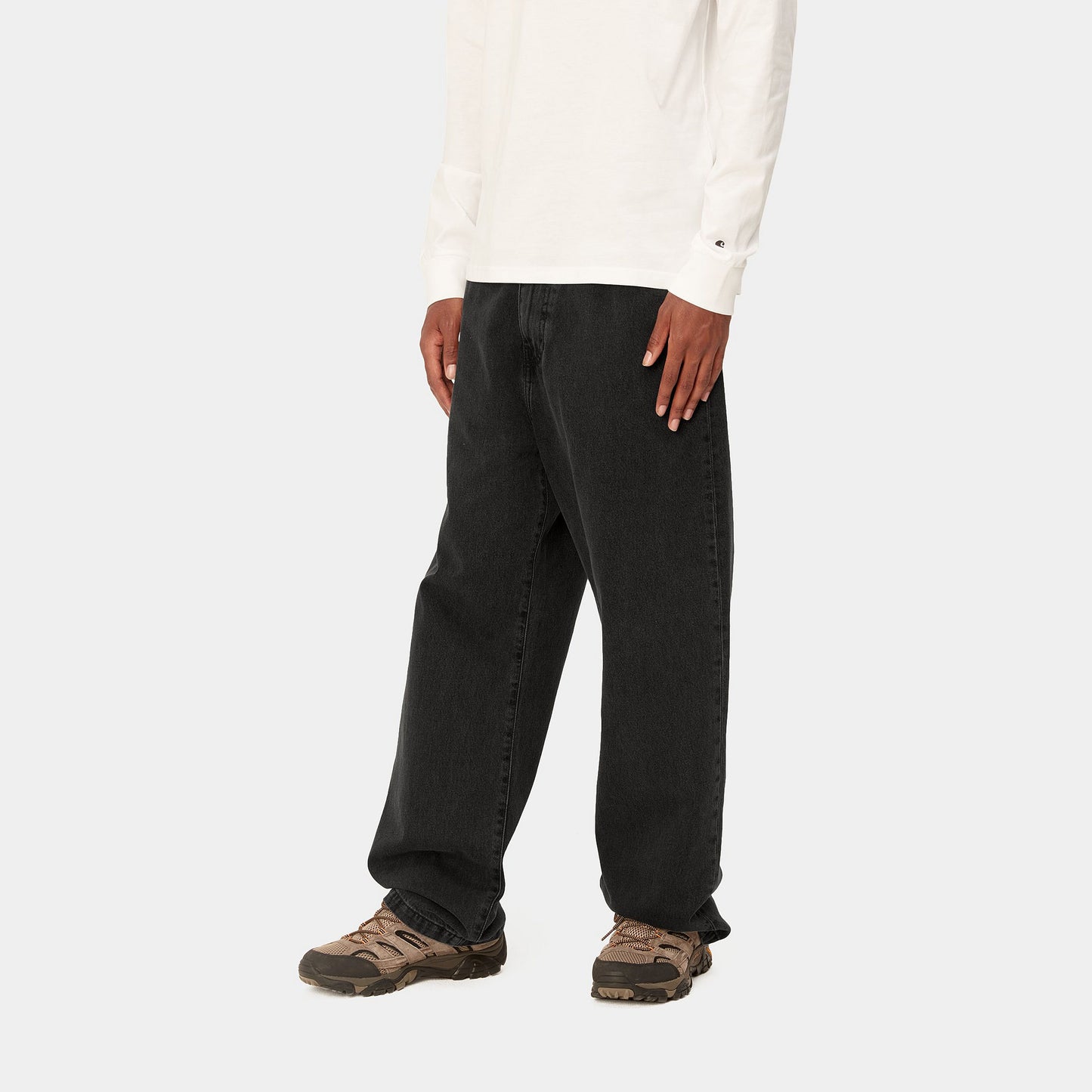 Carhartt - Landon Pant Black Heavy Stone Washed