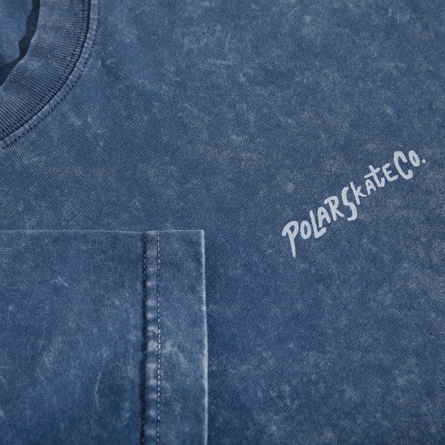 Polar - Acid Tee Surf Logo Dark Blue