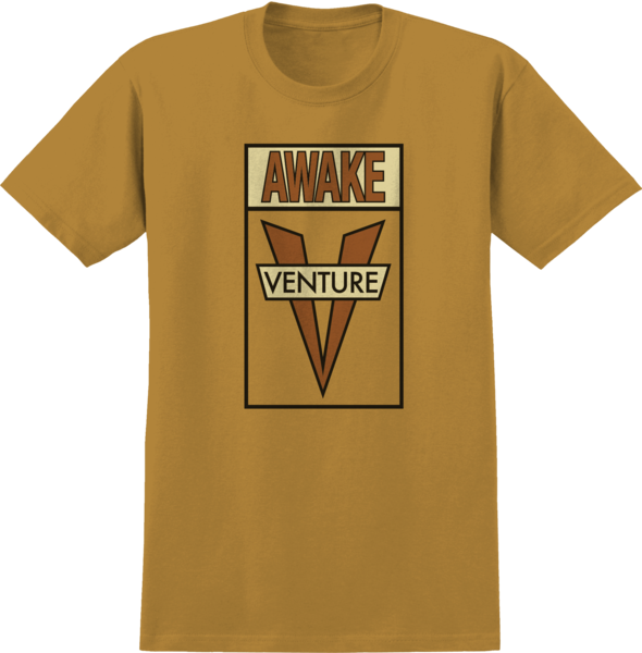 Venture - Awake Tee Tan / Brown