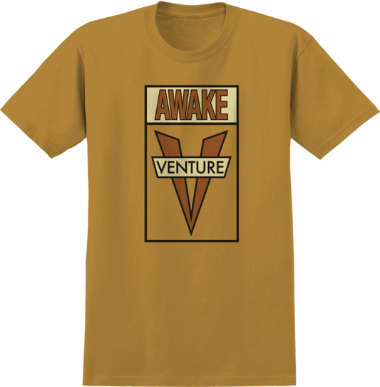 Venture - Awake Tee Tan / Brown