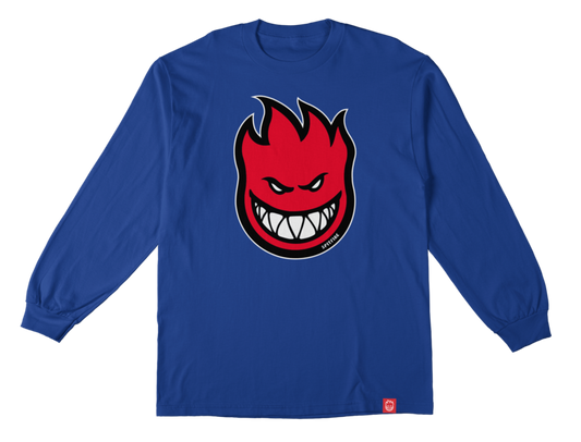 Spitfire - Bighead Fill L/S Tee Blue/Red