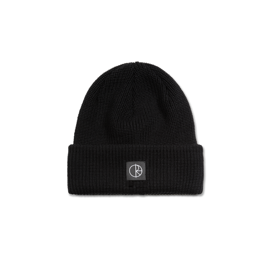 Polar - Double Fold Merino Beanie Black